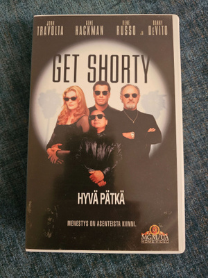 HYVÄ PÄTKÄ - GET SHORTY ( 1995 ) VHS MGM/UA - WARNER HOME V.