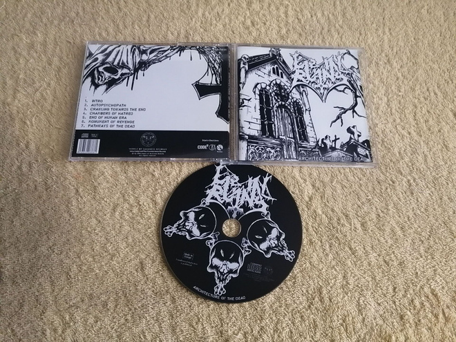 LIE IN RUINS - Architecture Of The Dead CD