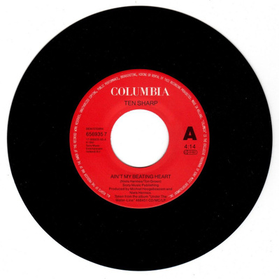 Ten Sharp: Ain't My Beating Heart 7"