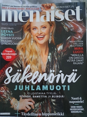 Me Naiset lehti nro 50-51/13.12.2018