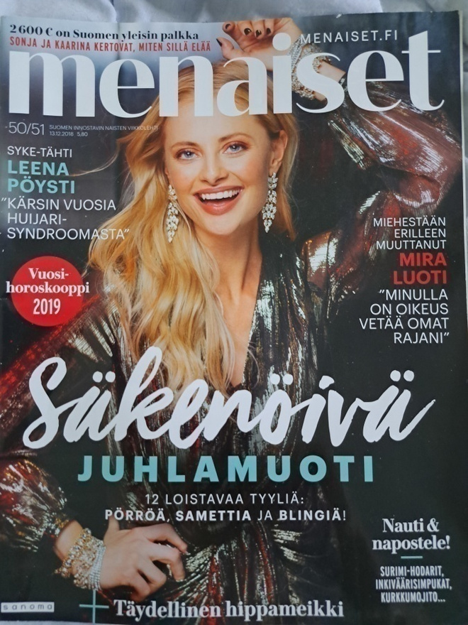 Me Naiset lehti nro 50-51/13.12.2018