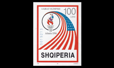 Albania 2595BL108 ** Kesäolympialaiset Atlanta (1996)