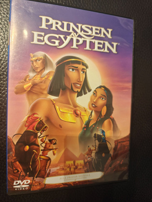 Egyptin Prinssi DVD Ruotsijulk
