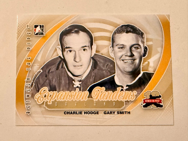 2011-12 Between The Pipes #192 Charlie Hodge ET/Gary Smith