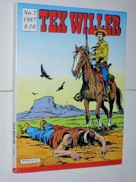 Tex Willer no 7 / 1987 - Tulivaunut