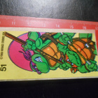 K16 Dunkin Turtles purkkatarra # 51 - pikkukuva 1