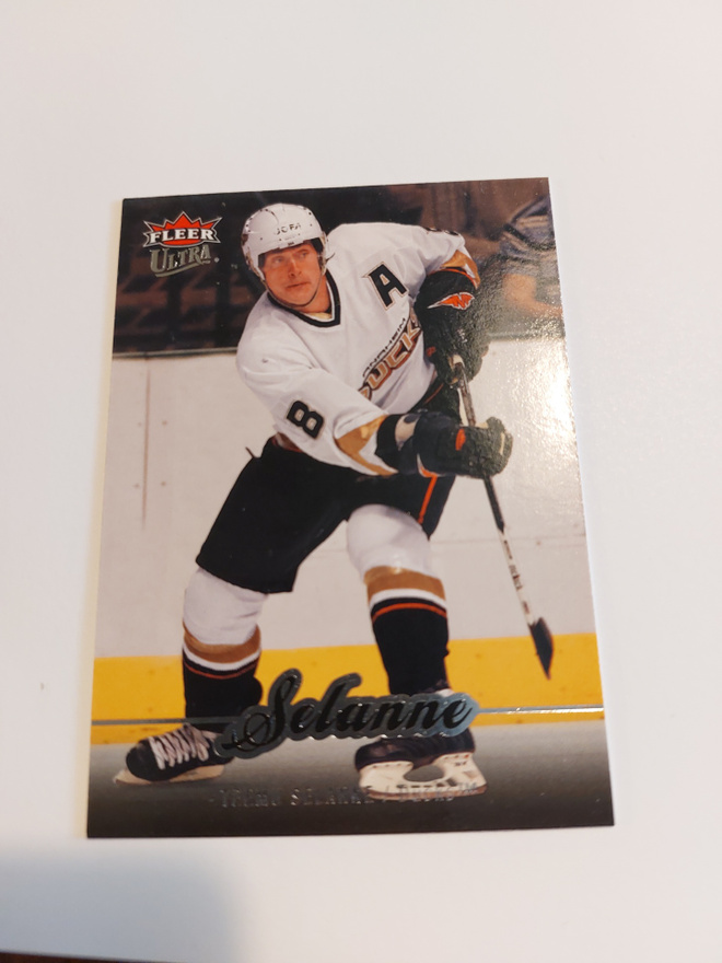 2007-08 Ultra #198 Teemu Selänne