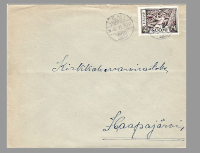 POSTILÄHETYS LEMI 25MK PUUNHAKKAAJA