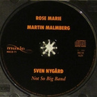 Rose Marie-Martin Malmberg-Sven Nygård • Not So Big Band CD - pikkukuva 4