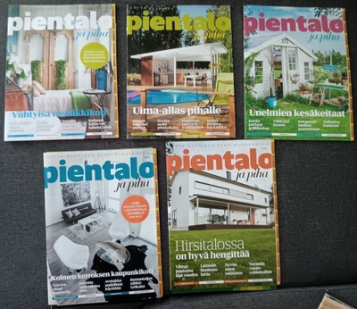 Pientalo ja piha -lehden 2015 vuosikerta hyvä!
