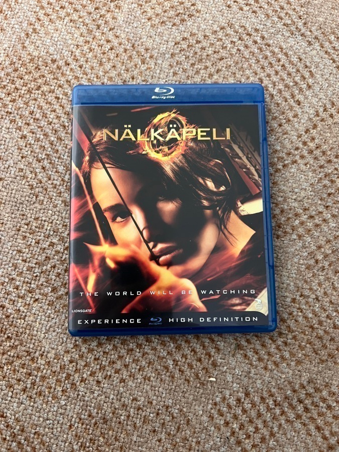 Nälkäpeli  blu-ray