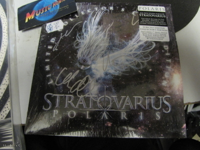STRATOVARIUS - POLARIS CD+7'' BÄNDIN NIMMAREILLA+