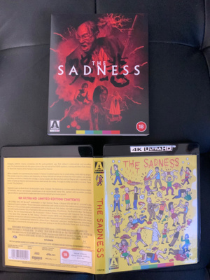 The Sadness Limited Edition 4K UHD Arrow Video