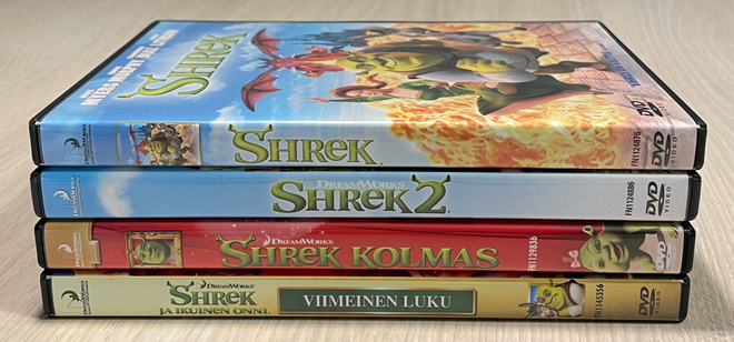 DreamWorks: SHREK (2001-2010) 4DVD
