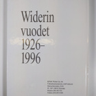 Heikki Koskelainen : Widerin vuodet 1926-1996 - pikkukuva 2