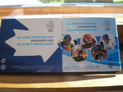 SLOVAKIA 2010 BU-sarja 1c-2e "Vancouver Olympic games"