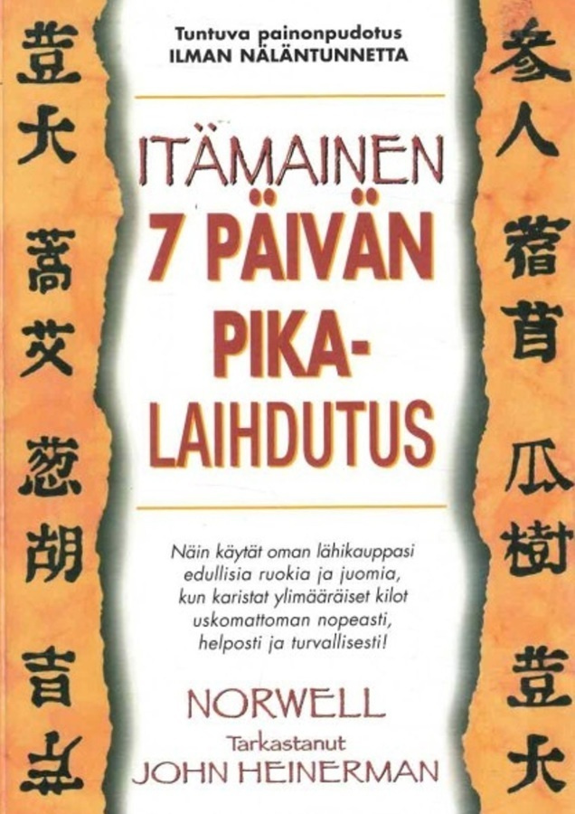 Anthony Norwell: Itämainen 7 päivän pikalaihdutus