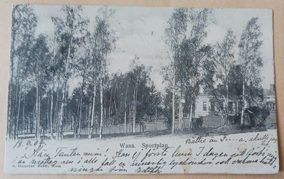 Wasa, Sportsplan, vanha mv pk, p. 1904