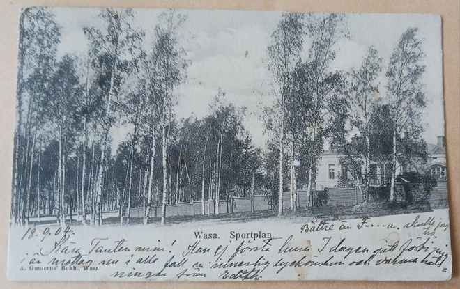 Wasa, Sportsplan, vanha mv pk, p. 1904
