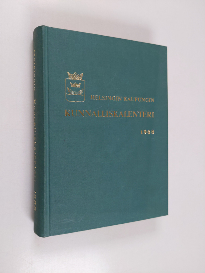 Helsingin kaupungin kunnalliskalenteri 1968