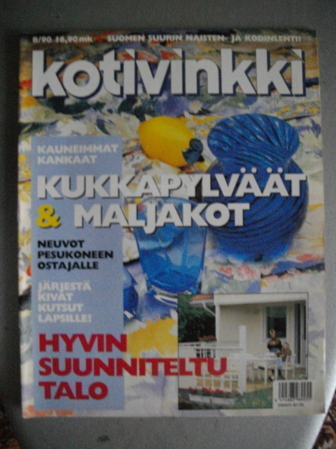 Kotivinkki Nro 8/1990 (8.11)
