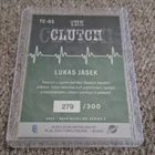 2025 2026 Blueline Series 2 The Clutch Lukas Jasek 279/300 - pikkukuva 2