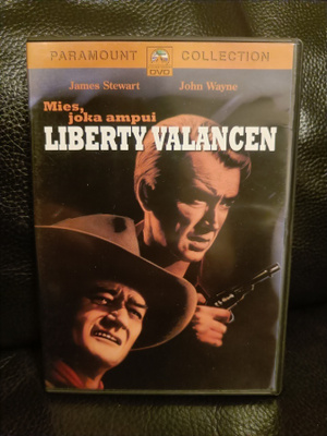 Mies, joka ampui Liberty Valancen (1962) DVD Suomijulkaisu