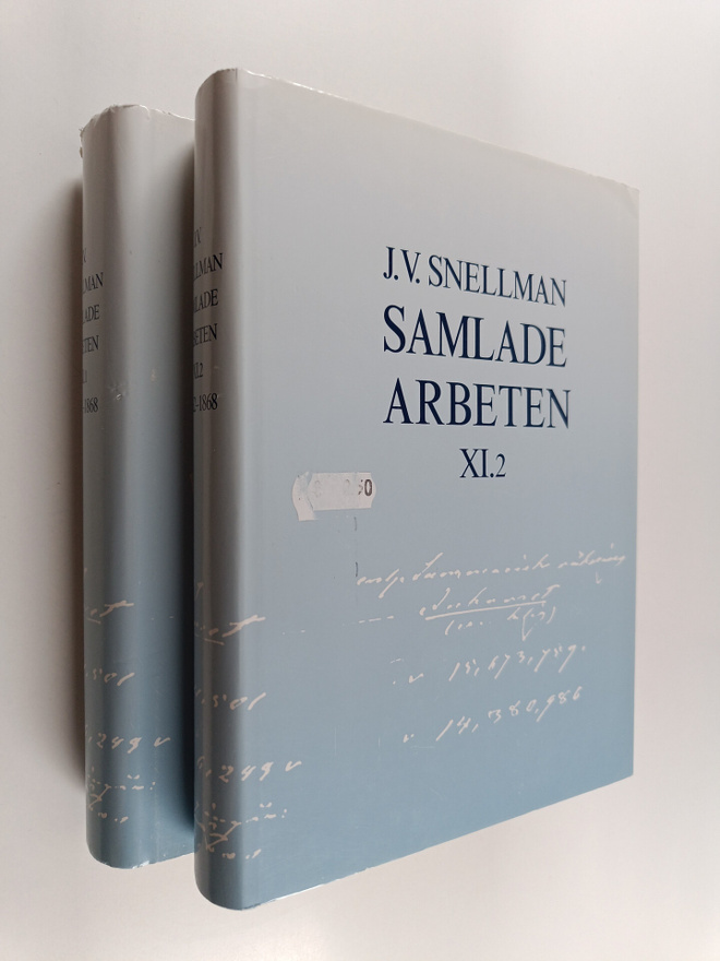 Johan Vilhelm Snellman : Samlade arbeten. XI.1-2 : 1862-1868