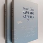 Johan Vilhelm Snellman : Samlade arbeten. XI.1-2 : 1862-1868 - pikkukuva 1