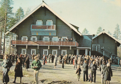 Postikortti, NURMES, BOMBA, Karjalainen Hotelli-Ravintola,
