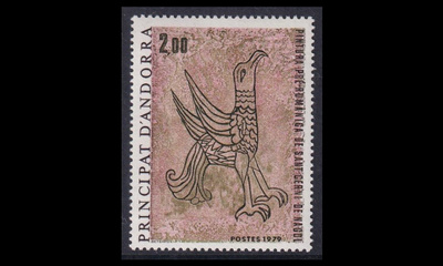Andorra Fr 299 ** Uskonnollinen taide (1979)