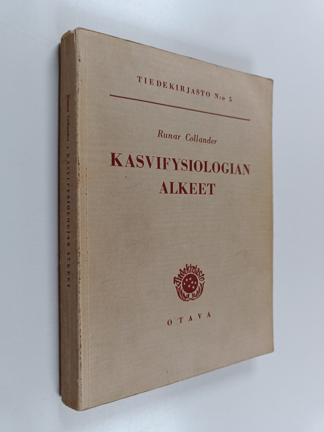 Runar Collander : Kasvifysiologian alkeet