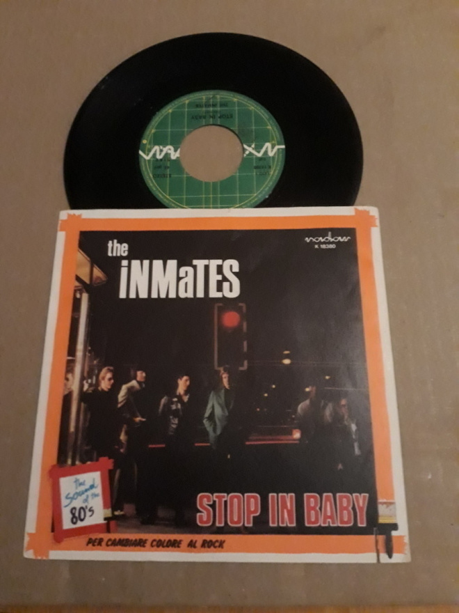 Inmates - Stop In Baby 7" ps 1980 Pub Rock