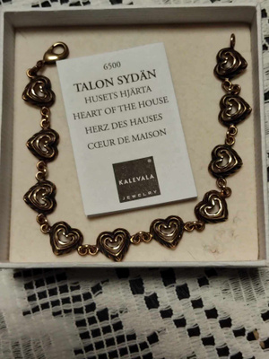 KALEVALA TALONSYDÄN -rannekoru, pronssi