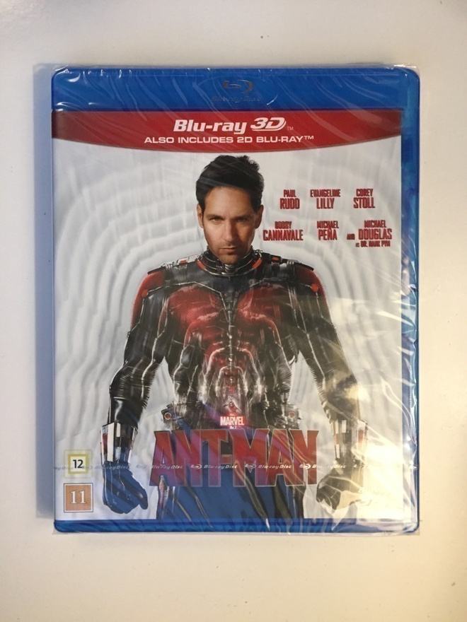 Ant-Man (Blu-ray 3D + Blu-ray) Paul Rudd ja Michael Douglas