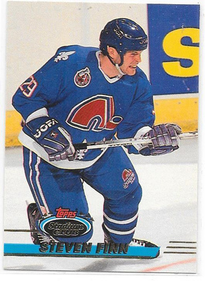 1993-94 Stadium Club #464 Steven Finn Quebec Nordiques gooni