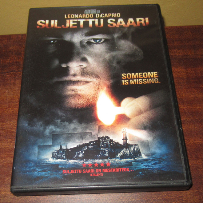 Suljettu saari trilleri, jännitys, toiminta dvd