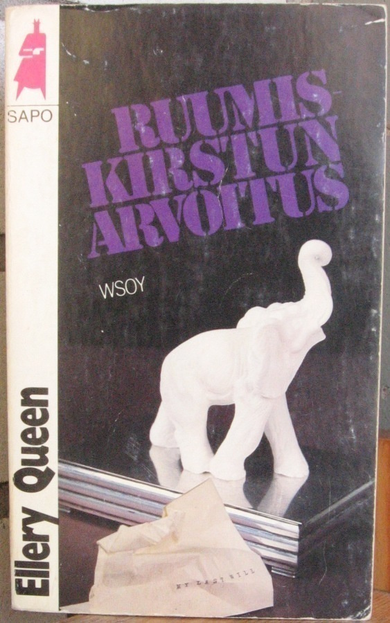 SaPo 236. Ellery Queen: Ruumiskirstun arvoitus. 408 s.