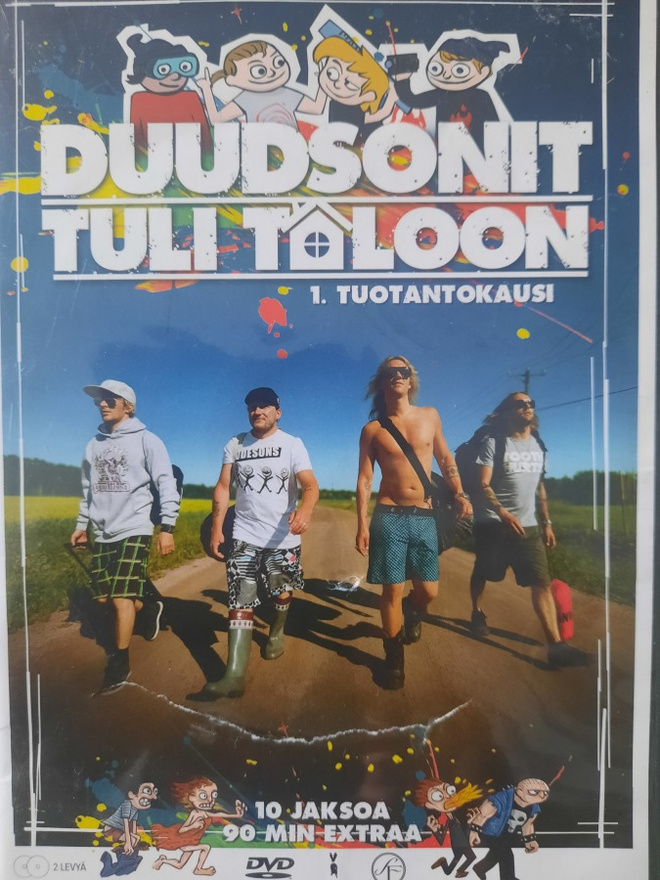 DUUDSONIT TULI TALOON 1. TUOTANTOKAUSI DVD