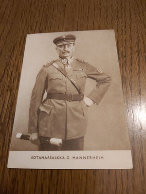 4 Kenttäpostia Mannerheim