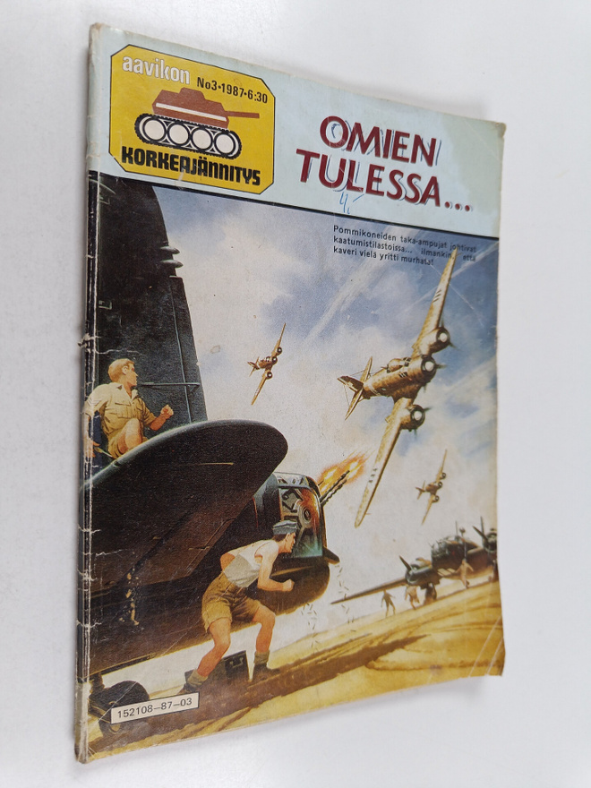 Aavikon korkeajännitys 3/1987 : Omien tulessa