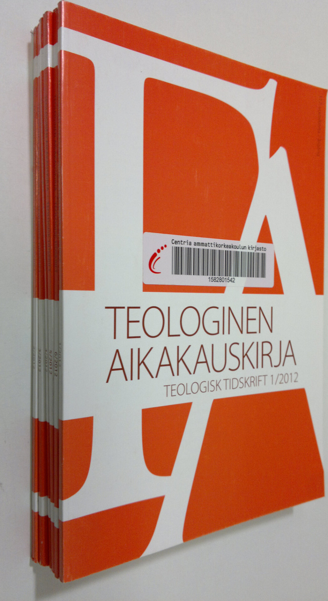 Virpi (toim.) Mäkinen : Teologinen aikakauskirja : 2012 v...