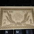 Indochine Indokiina 10 Cents 1943 P89 UNC- - pikkukuva 2