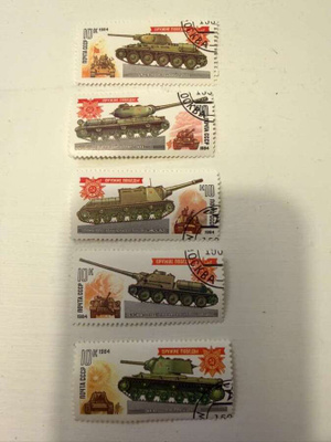 Panssarivaunuja CCCP 1984, 5 kpl
