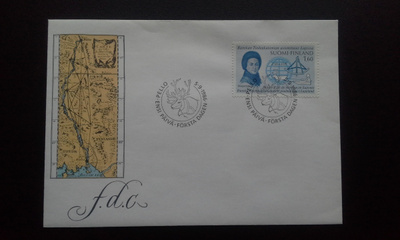 FDC Lapin astemittausretkikunta 5.9.1986 LaPe 999