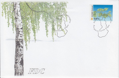 FDC 2003 0,6€ koivu