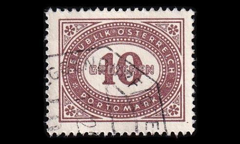 Itävalta P_209 o Porto 10 g (1947)