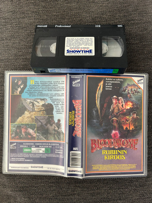 Bloodstone - Rubiinin Kirous 1987 Showtime VHS FI