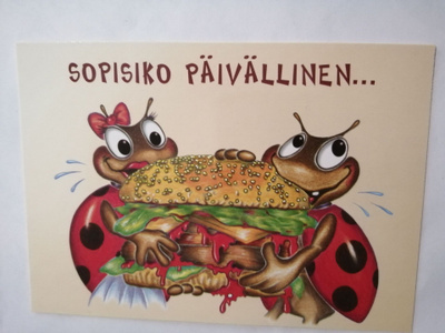 Sopisiko päivällinen..........