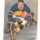1963-64 Toronto Star In Action #2 Carl Brewer Toronto , HIFK - pikkukuva 1